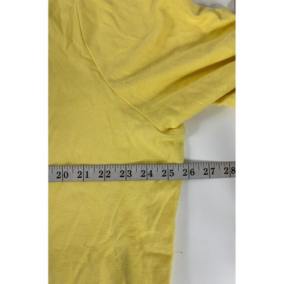 Westbound Women's Yellow 3/4 Sleeve Top - Picture 4 of 5
